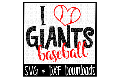 Giants SVG * Baseball SVG * Giants Baseball SVG Cut File