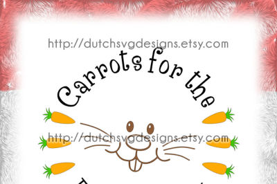 Carrots for the Easter Bunny cutting file, in Jpg Png SVG EPS DXF, for Cricut & Silhouette, easterbunny decoration hobby diy vector