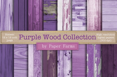Purple wood textures