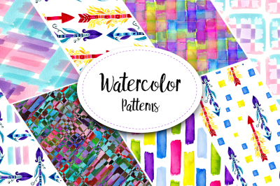 Amazing Watercolor Patterns