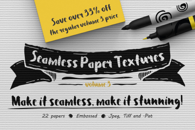Seamless Paper Textures Vol. 3