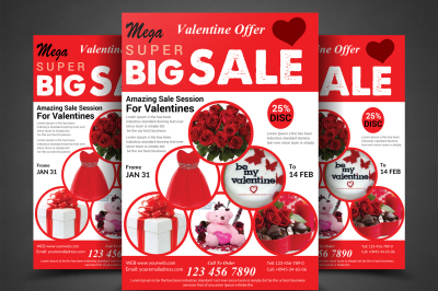 Valentines Products Flyer