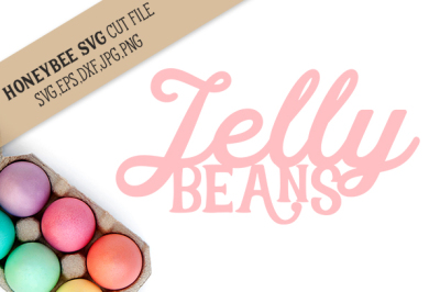 Jelly Beans Silhouette cut file