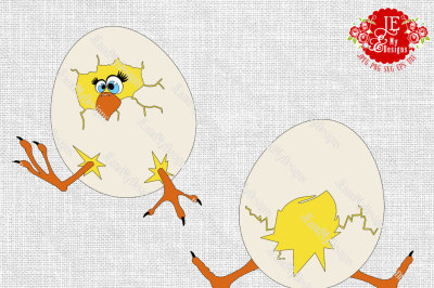 CHICK HATCHING JPEG, PNG, SVG, EPS, DXF