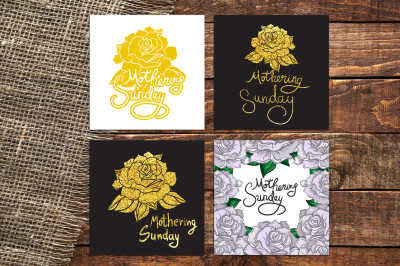 Mothering Sunday Lettering