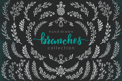 Branches, wreaths, wedding design