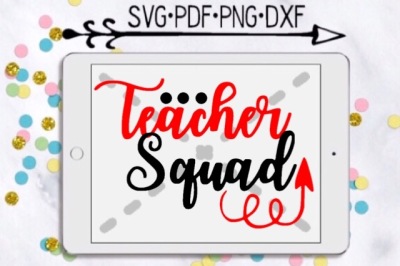 Teacher Squad Cut Design