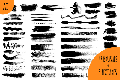 Vector Texture Brushes