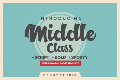 Middle Class Script + Extra (SALE!)