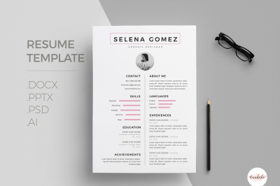 Professional CV and Cover Letter template