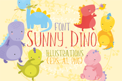 Sunny Dino/Font