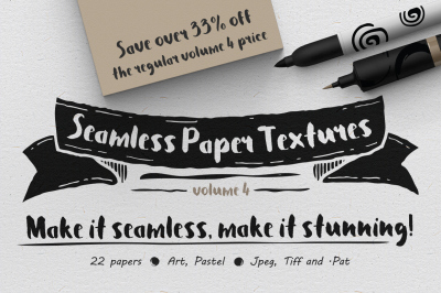 Seamless Paper Textures Vol. 4