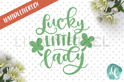  Lucky Little Lady / SVG PNG DXF