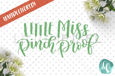  Little Miss Pinch Proof / SVG PNG DXF