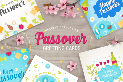 8 Passover Greeting Cards