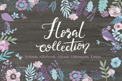 Floral vector collection