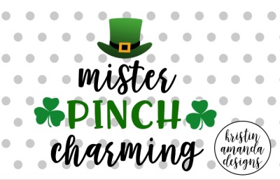 Mister Pinch Charming SVG DXF EPS PNG Cut File • Cricut • Silhouette