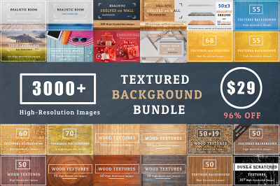 3000+ Textures Background Bundle