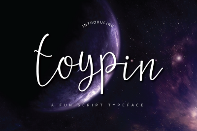 Toypin Typeface