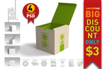 Download Package Box Mockups PSD Mockup Template - All Free ...