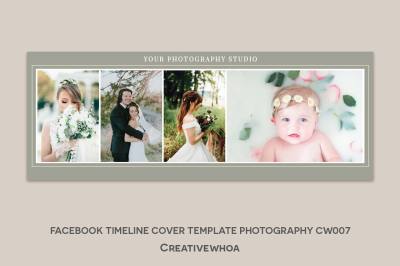 Facebook Timeline Cover Template Photography CW007