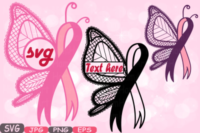 400 57507 a55be84a8c09128a3041d4d569115abcafe1ee78 breast cancer butterfly circle split svg cricut silhouette swirl props cutting files awareness cancer survivor clipart vinyl autism 605s