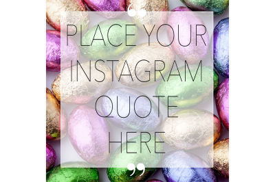 Easter Styled Instagram Mockup