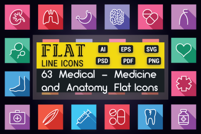 Medical - Medicine & Anatomy Icons