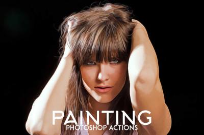 Painting Photoshop Actions