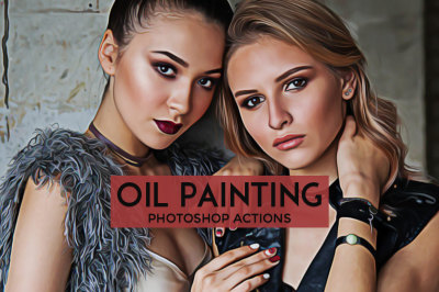 Oil Painting Photoshop Actions