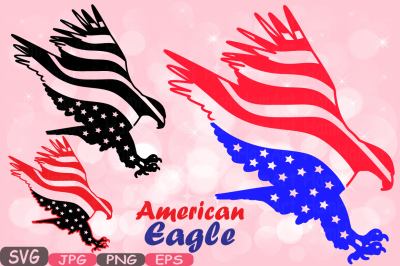 American flag svg Eagle USA 