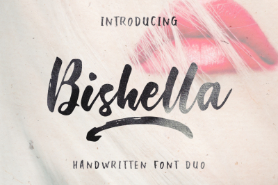 Bishella Script_Font Duo