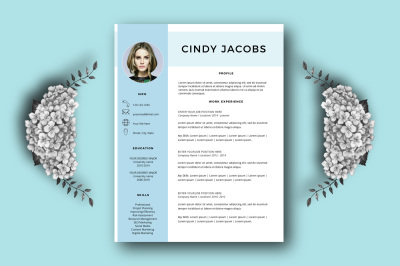 Professional resume template for Word