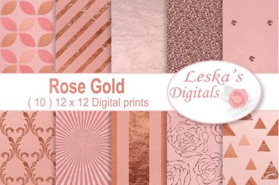 Rose Gold Digital Paper