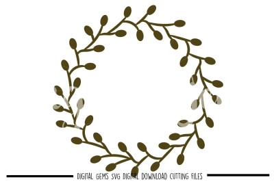 Wreath SVG / DXF / EPS / PNG Files