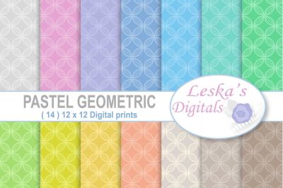 Geometric Digital Paper Patterns