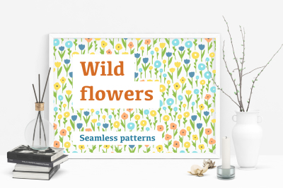Wild flowers patterns