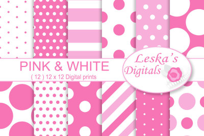 Pink Polka Dots and Stripes