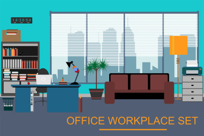 OFFICE WORKPLACE SET