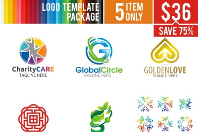 Package, Custom & Service Logo Design 05