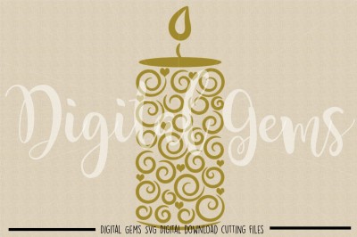 Candle SVG / DXF / EPS / PNG Files