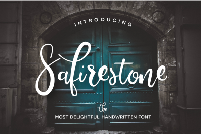 Safirestone Font + Bonus