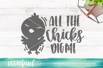 All the Chicks Dig Me / SVG PNG DXF