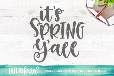  Its Spring Yall / SVG PNG DXF