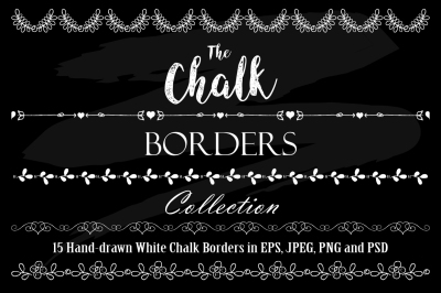 White Chalk Borders Collection