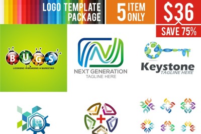 Package, Custom & Service Logo Design 06