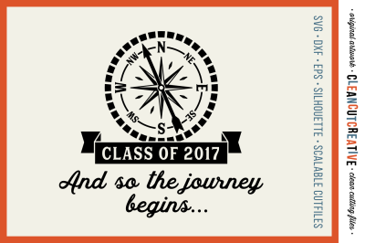 Class of 2017 Compass and Quote design