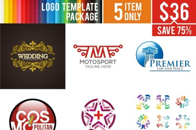 Package, Custom & Service Logo Design 07
