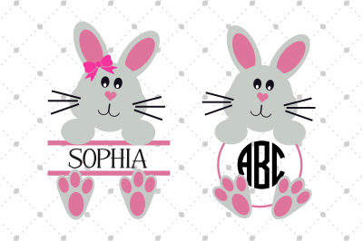 Easter Bunny SVG Files
