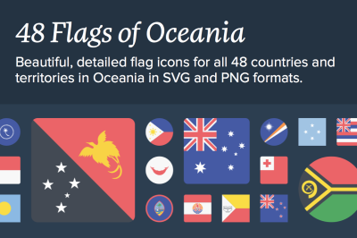 The Flags of Oceania